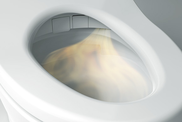 使用中以及使用后坐便器內(nèi)自動啟動高效除臭功能，不留異味。